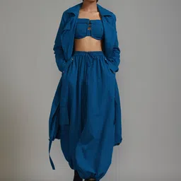 MATI Longline Open Front Cotton Jacket-picture-6