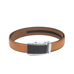 Calvadoss Men Tan PU Belt-image-37