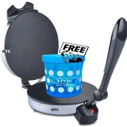 Free 1 Container Non Stick Electric 1 Year Warranty MS-4 Roti and Khakra Maker-42