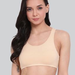 LYRA Pack Of 2 Cotton Spandex Beginner Bra with 4 way Stretch-image-95