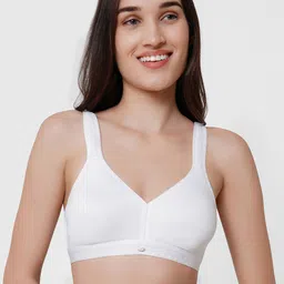 SOIE Non Padded Non-Wired Full Coverage Stretch Cotton T-shirt Bra-15