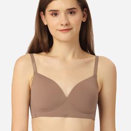 SOIE Full Coverage Lightly Padded Non-Wired T-Shirt Bra-50