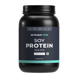 Nutrabay Pure Soy Protein Isolate, 2.2 lb Unflavoured-image-23
