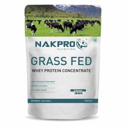 Nakpro Grass Fed Whey Protein Concentrate,  2.2 lb  Unflavoured -image-75