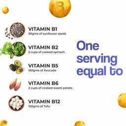 Health Veda Organics Plant Based Vitamin B12,  60 capsules  Unflavoured  image 4