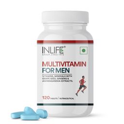 INLIFE Multivitamin for Men, 120 tablet(s) Unflavoured-21