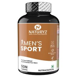 Naturyz Men's Sport Daily Multivitamin,  50 tablet(s)  Unflavoured -32