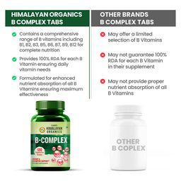 Vlado's Himalayan Organics B - Complex,  120 tablet(s)  Unflavoured  image 4