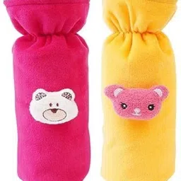 Baby Milk Feeding Bottle Cover for Feeders Soft Plush Stretchable, 130-250 ML-image-70