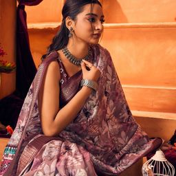 Varanga Ethnic Motifs Printed Zari Saree-picture-16