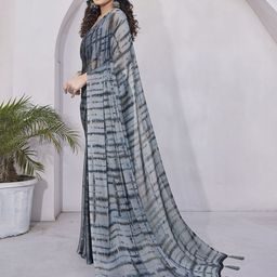 MIRCHI FASHION Abstract Printed Saree-image-50