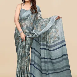 KALINI Geometric Printed Saree-picture-2