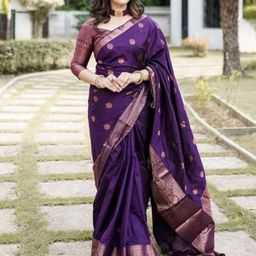 KALINI Woven Design Zari Jacquard Kanjeevaram Saree-57
