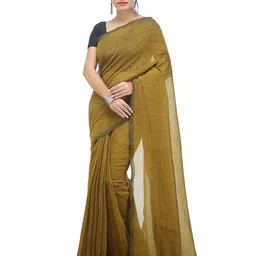 BENGAL HANDLOOM Woven Design Art Silk Taant Saree-picture-40