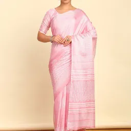 Soch Ethnic Motifs Printed Zari Saree-picture-2