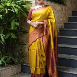 KALINI Woven Design Banarasi Saree-image-80