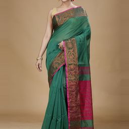 SLAGHA Zari Silk Cotton Saree-30