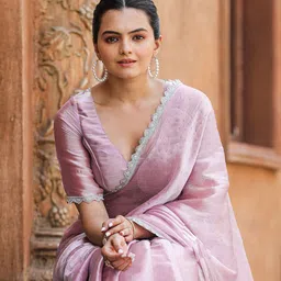 Mitera Embellished Mukaish Organza Saree image 1