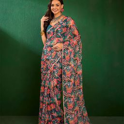 Sangria Floral Printed Saree-picture-46