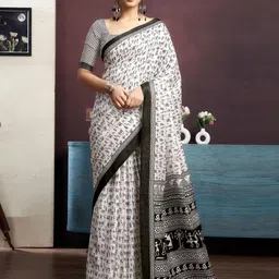 SAMAH Batik Saree-image-76