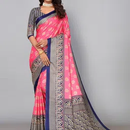 KALINI Floral Art Silk Saree-picture-48