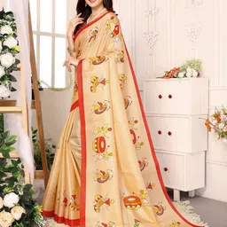 KALINI Warli Printed Saree-37