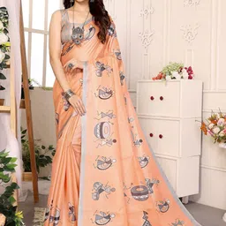 KALINI Warli Printed Saree-picture-40