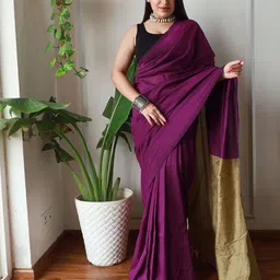 Anouk Pure Cotton Saree-picture-41