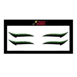 Comet Busters Glitter Eyeliner Sticker - Green 034-image-80