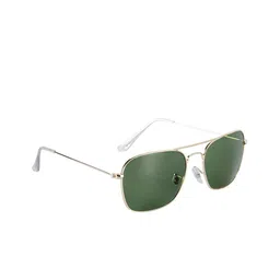GIO COLLECTION Unisex Green Lens & Rose Gold-Toned Aviator Sunglasses GM3136C01-image-39