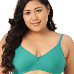 Leading Lady Green Non Wired Non Padded Bra-25