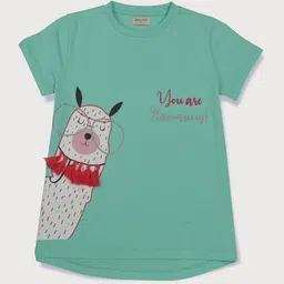 Gini and Jony Girls Typography Printed Top-image-74