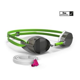 Swimming Goggles Swedish Mirror Lens - Green-image-35