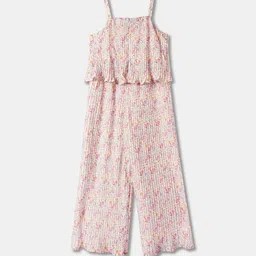 R&B Girls Printed Shoulder Straps Basic Jumpsuit-picture-42