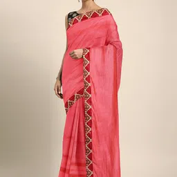 KALINI Embroidered Border Saree-picture-21
