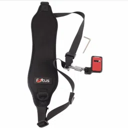 Axcess Focus F-2 Camera Strap Rapid Quick Single Shoulder Black Belt Strap with F2 plate Strap-32