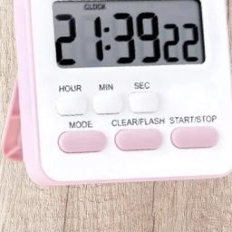 Digital White Clock-image-36