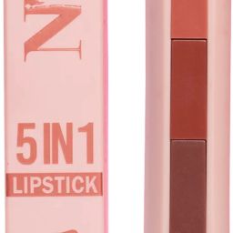 5 in 1 Lipstick | Lip Crayon | Nude Pink and Brown Shades | Moisturising-10
