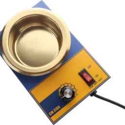 220V 300W 100MM Stainless Steel Solder Furnace Melting Soldering Pot 300 W Temperature Controlled-image-13