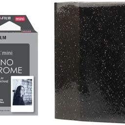 FUJIFILM Mini 10X1 Monochrome Film with 64-Sheets Shiny black Album For Mini Film Roll-image-39