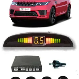 PKNB1516 Black Car Reverse Parking Sensor with LED Display 4 Sensor PKNB1516 Parking Sensor-image-0