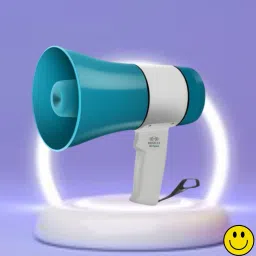 Handheld Megaphone with Siren, Microphone & Rechargeable for Outdoor EventsB456 Megaphone Portable Megaphone Siren Loudspeaker Function &Long Battery BackupC456 Outdoor PA System-picture-17
