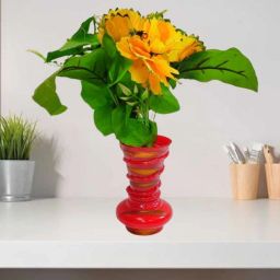 6 inchi flower pot pack of 1 @m10 Glass Vase-image-10