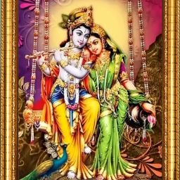 Radha -Krishna 12 inch No Glass Use-picture-13