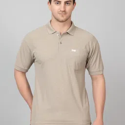 Men Solid Polo Neck Cotton Blend Multicolor T-Shirt-image-64