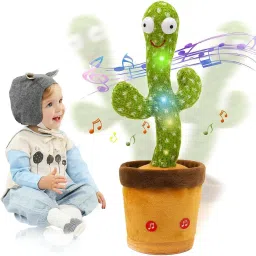 Dancing Cactus Talking Toy for Kids Wriggle Singing Recording Repeat Your Voice-86