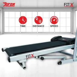 avon Fitx , Single Function Manual Jogger, foldable by Manual Knob Lock incline Treadmill image 2