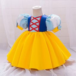 StyleCast x Revolte Girls Colourblocked Fit & Flare Dress-43