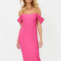 Trendyol Off-Shoulder Bodycon Dress-image-80
