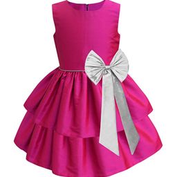 A T U N Fuchsia Dress-image-14